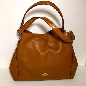 COACH BAG PEBBLED LEATHER